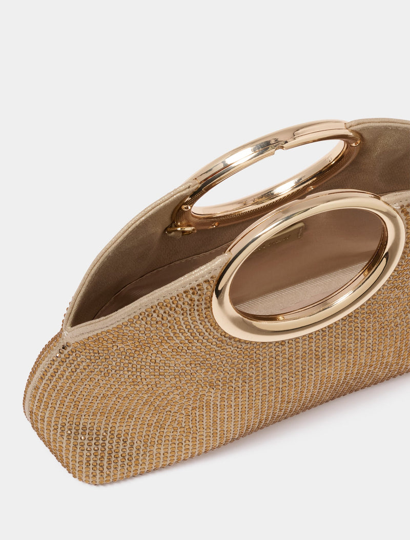 Rachel Round Handle Sparkle Clutch Forever New