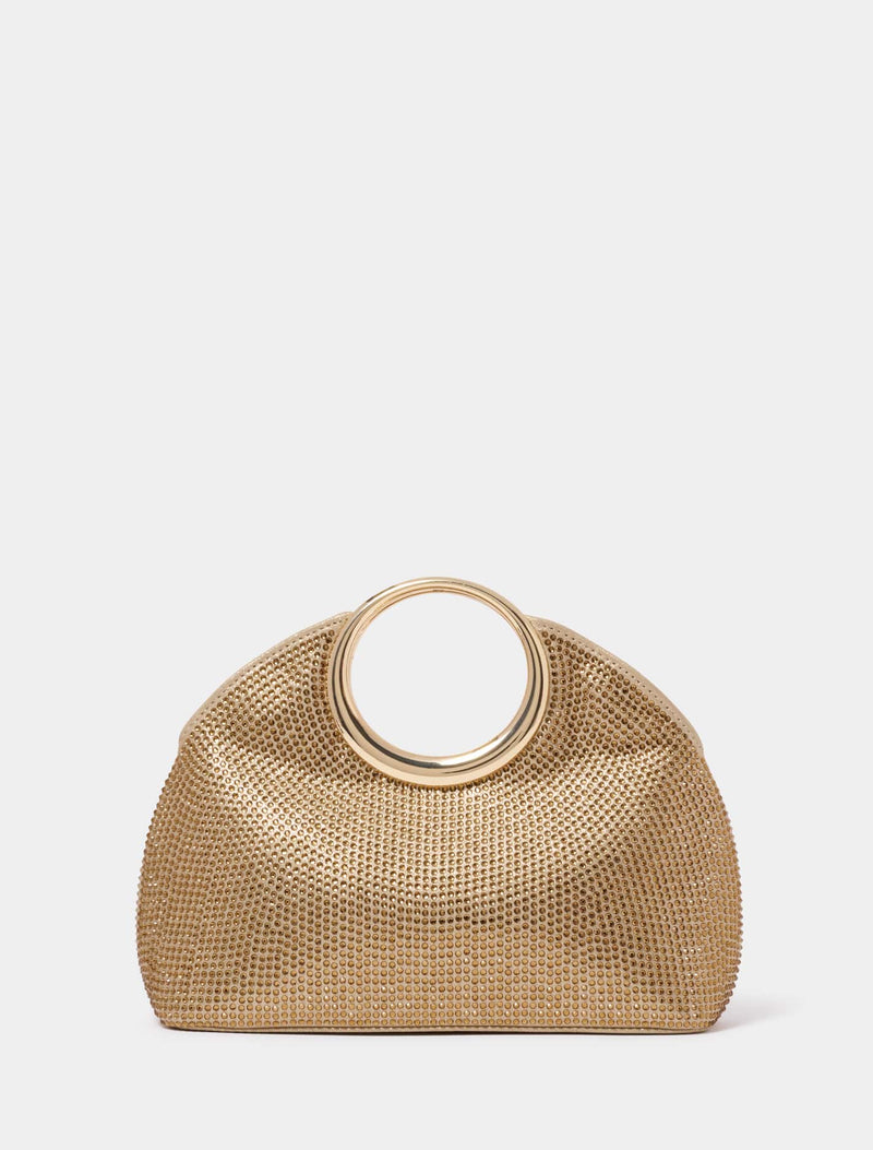 Rachel Round Handle Sparkle Clutch Forever New
