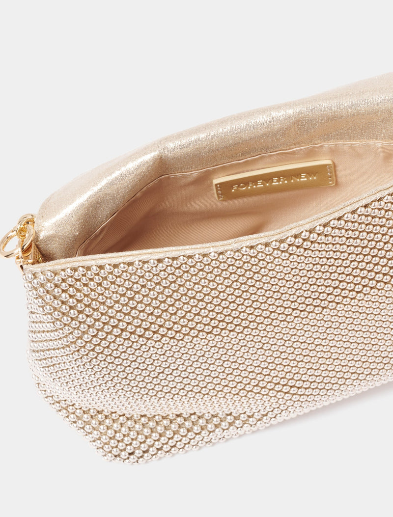 Sunday Slouch Sparkle Clutch Forever New