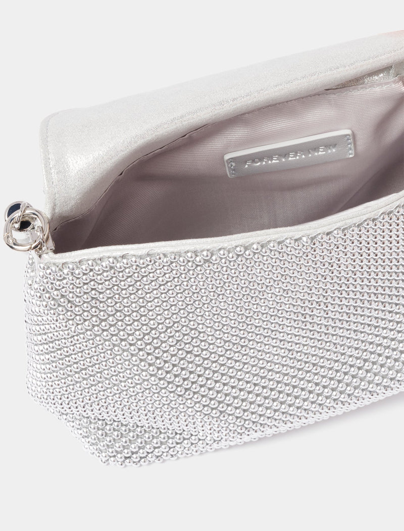 Sunday Slouch Sparkle Clutch Forever New