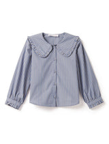 Logan Girls Collar Woven Top Forever New