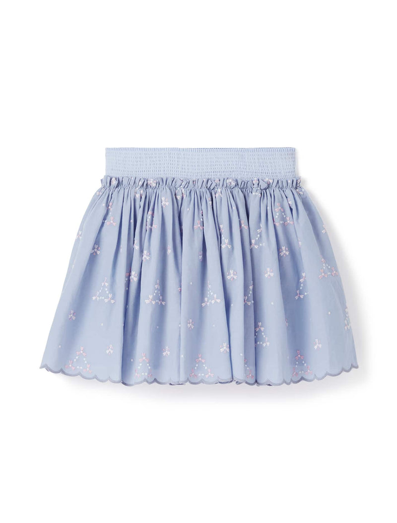 Edith Girls Scallop Embroidery Skirt Forever New