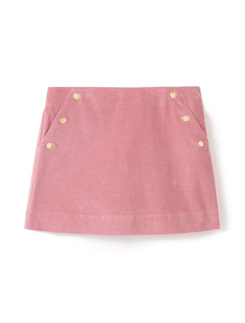 Ornella Girls Button Front Short Rose Pink Forever New