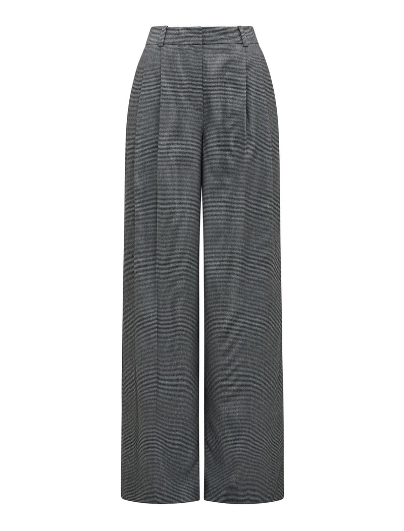 Eden Check Wide Leg Pants Forever New