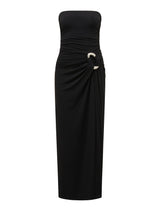 Keely Strapless Jersey Maxi Dress Forever New