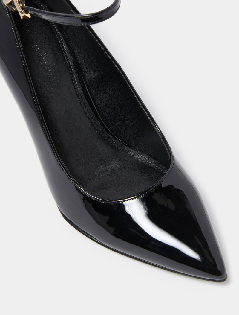 Alyssa Ankle Strap Court Heel Forever New