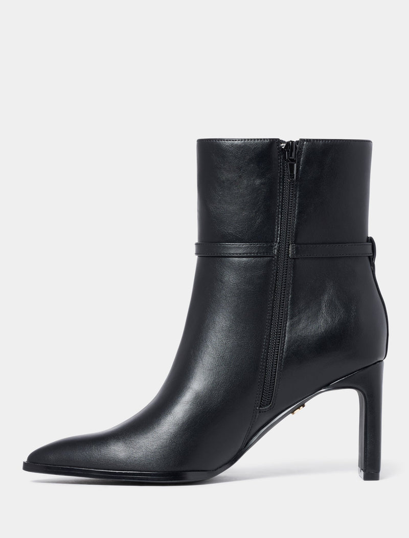 Bree Belted Shaped Heel Ankle Boot Forever New