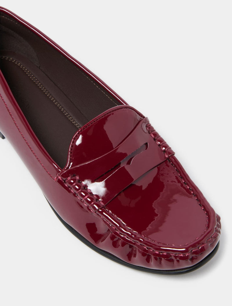 Pheobe Penny Moc Flat Loafer Forever New