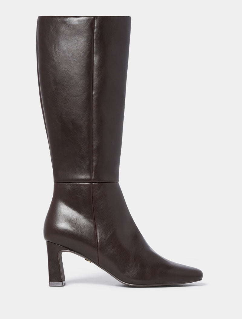 Tatum Shaped Heel Knee Boot