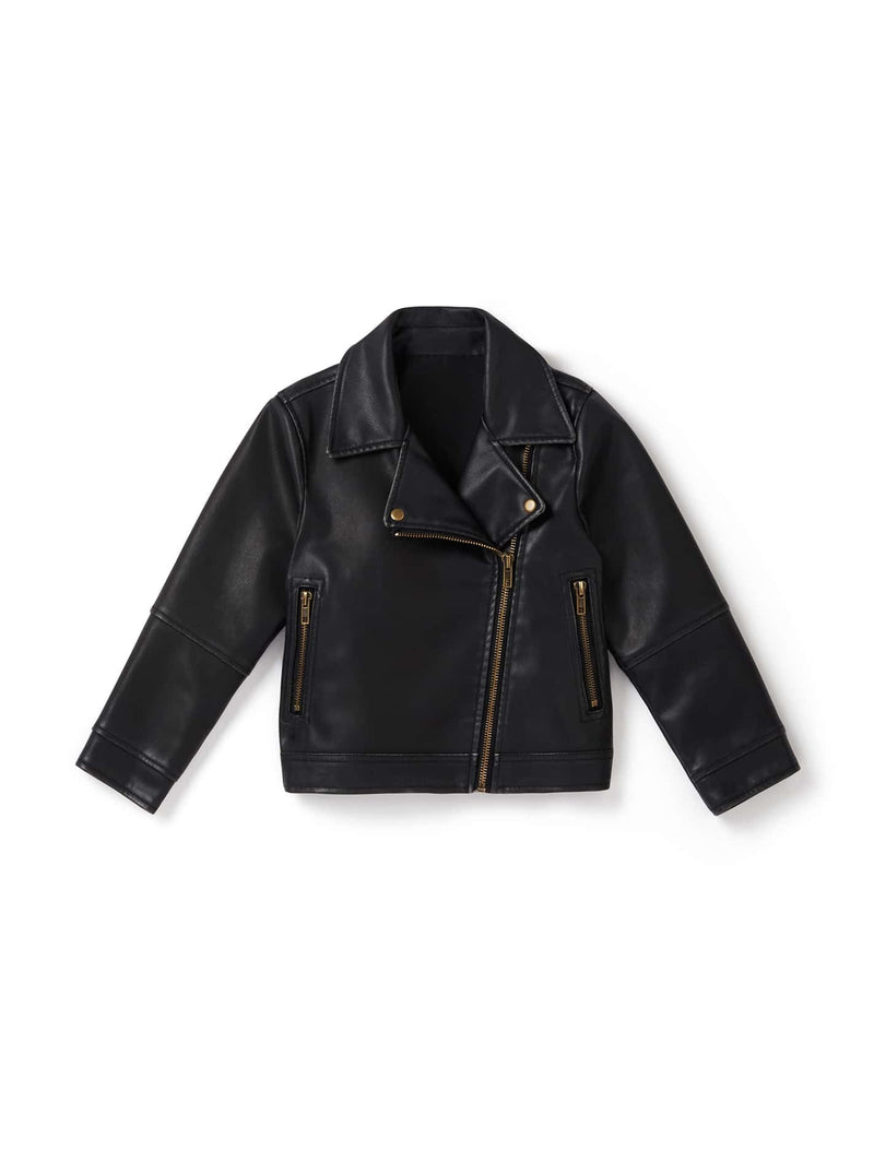 Dominique Girls Biker Jacket Forever New