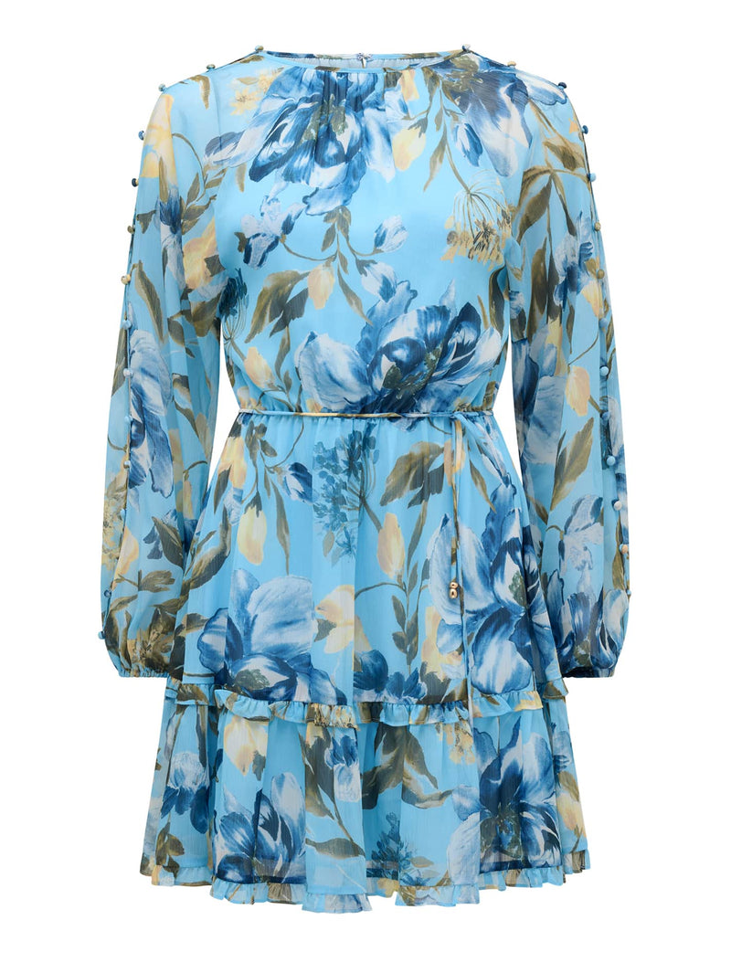 Amelie Frill Detail Mini Dress Forever New