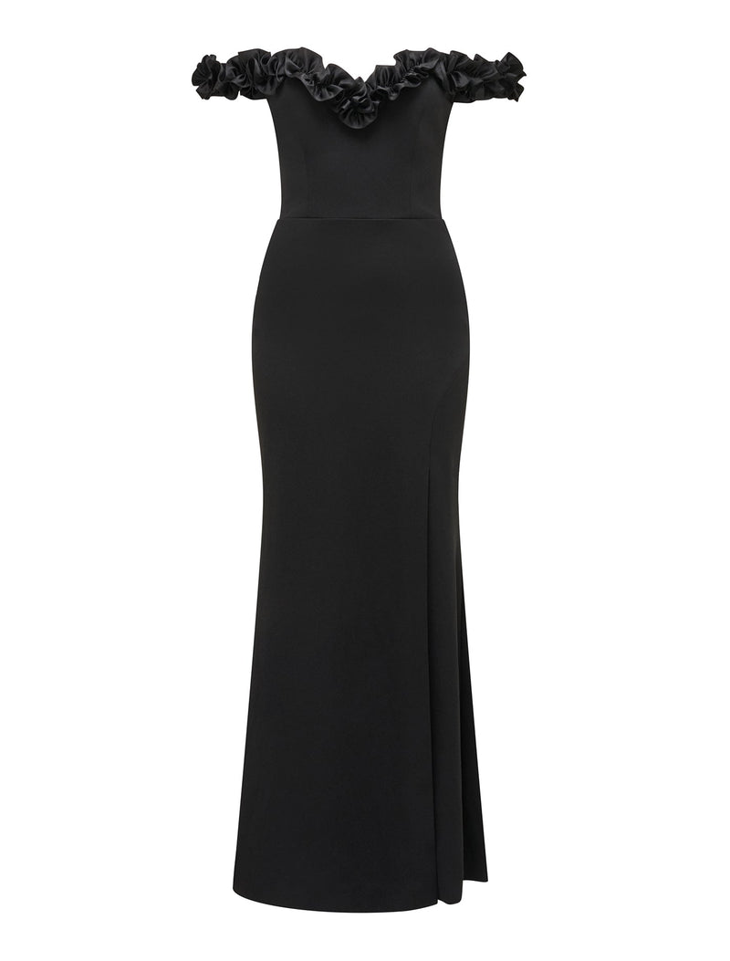 Connie Off Shoulder Ruffle Maxi Dress Forever New