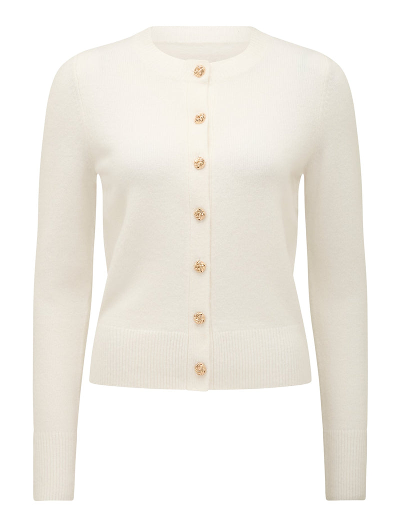 May Crew Neck Cardigan Forever New