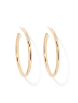 Leni Large Hoop Earrings 0 Gold Forever New