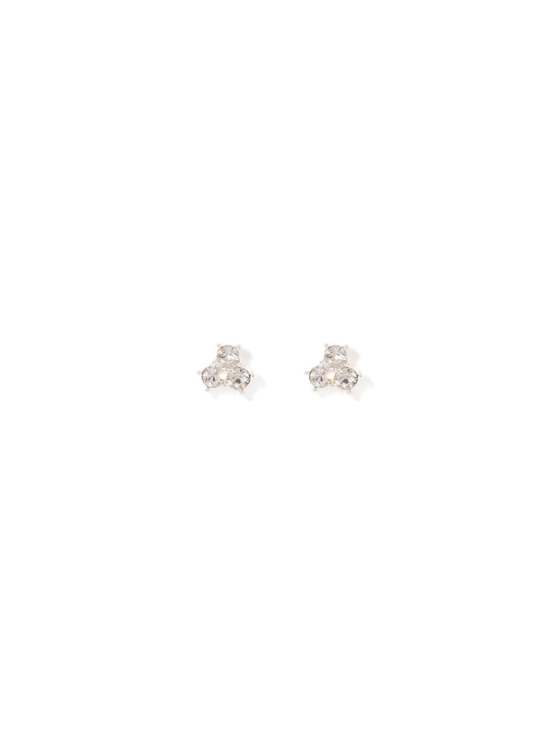 Saphira Small Glass Stud Earrings