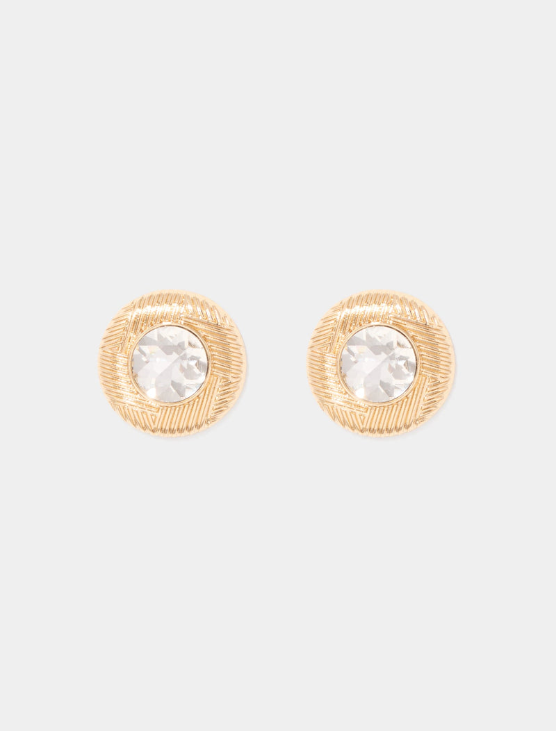 Signature Reese Stone Stud Earrings Forever New