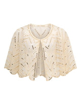 Scarlett Sequin Cape
