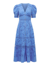 Eloise Broderie Midi Dress Forever New