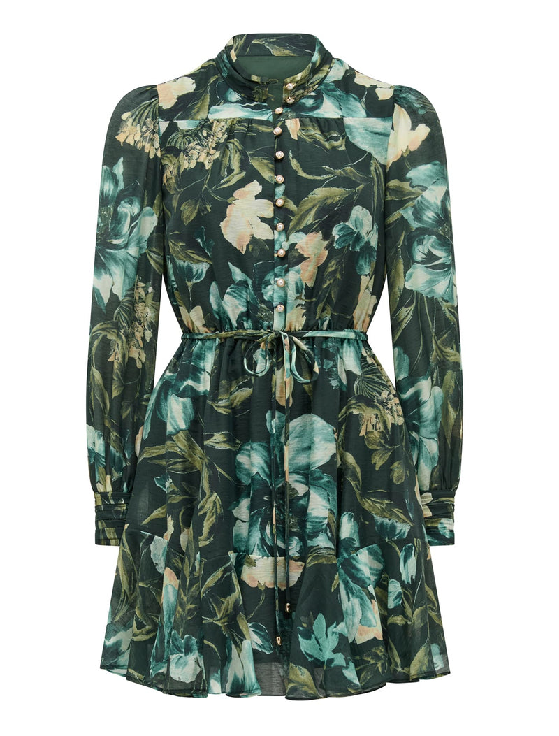 Tina Petite Long Sleeved Mini Dress Forever New