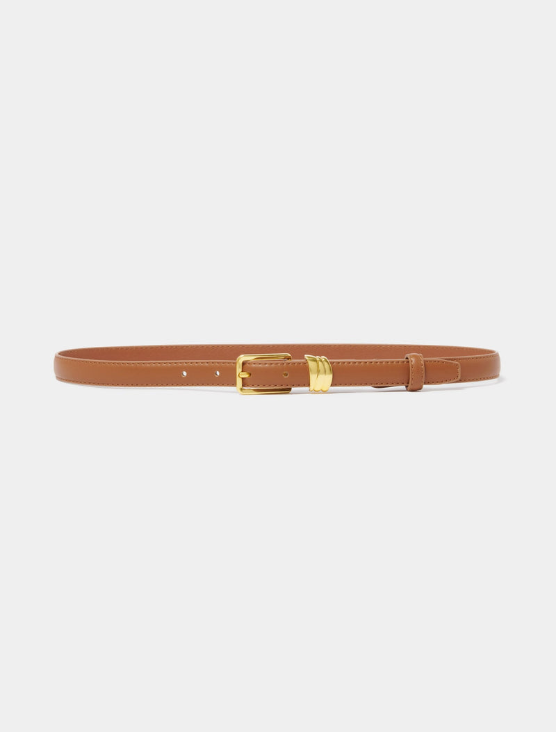 Mabel Metal Keeper Jean Belt Tan Forever New