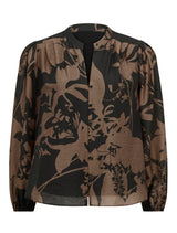 Adaline Petite Printed Blouse