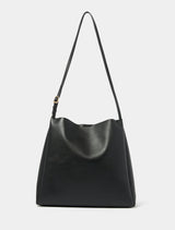 London Large Slouch Tote Bag 0 Black Forever New