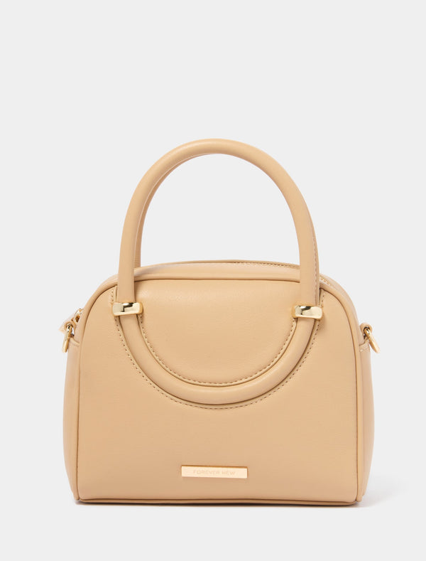 Caitlin Circle Handle Small Tote Bag Forever New
