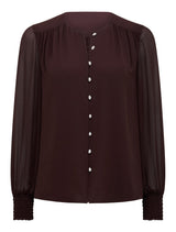 Piper Gathered Yoke Blouse Forever New