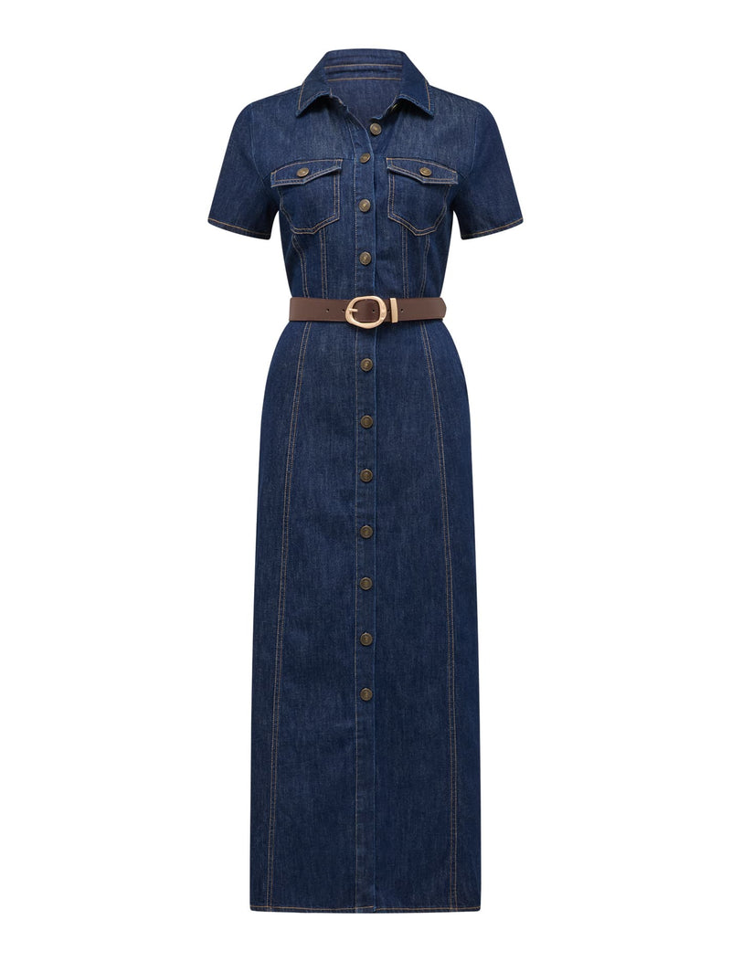 Lucy Denim Dress Forever New