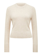 Natalie Knit Sweater Co-Ord Oat Forever New