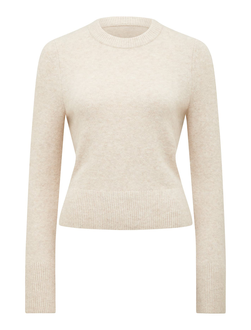 Natalie Knit Sweater Co-Ord Oat Forever New