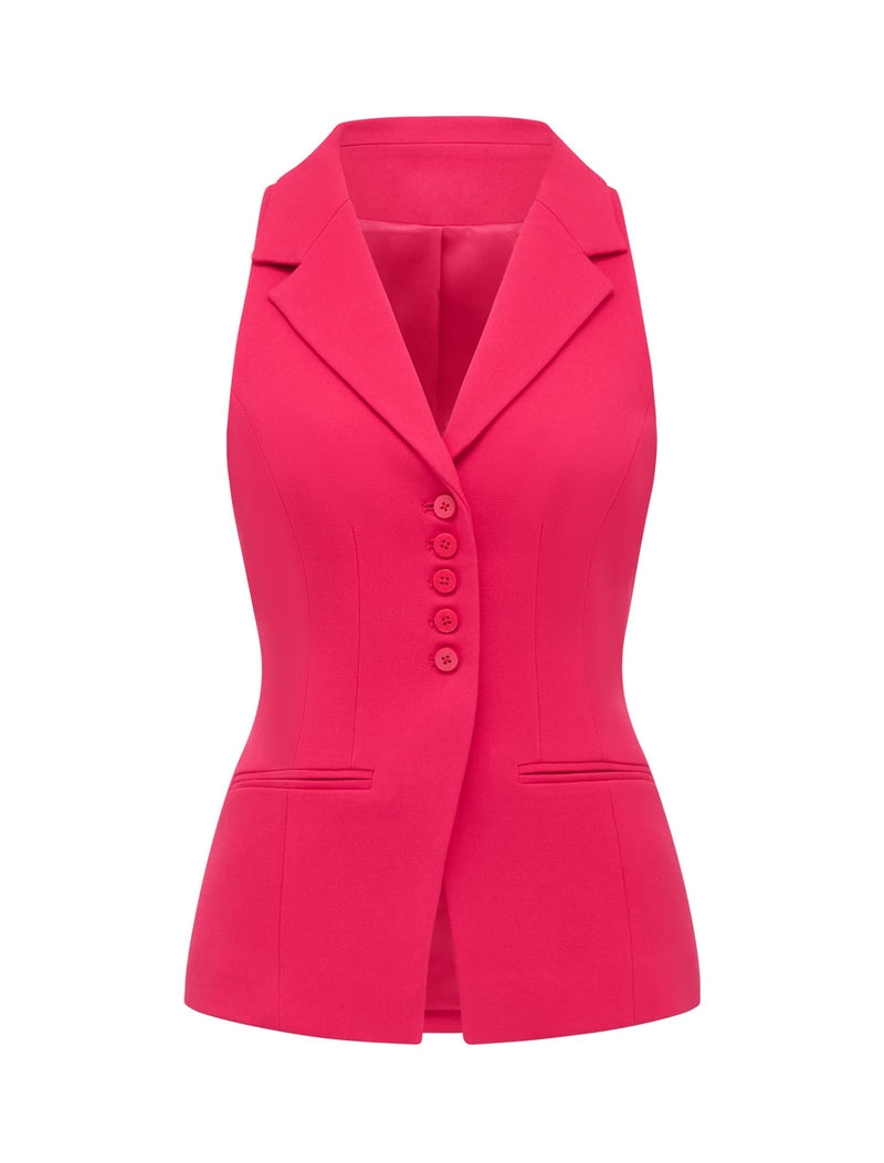 Noelle Halter Waistcoat Forever New