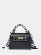 Tanya Top Handle Lock Bag 0 Black Forever New