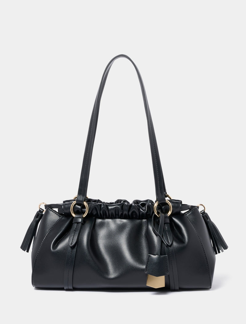 Nya Soft Ruched Bag 0 Black Forever New