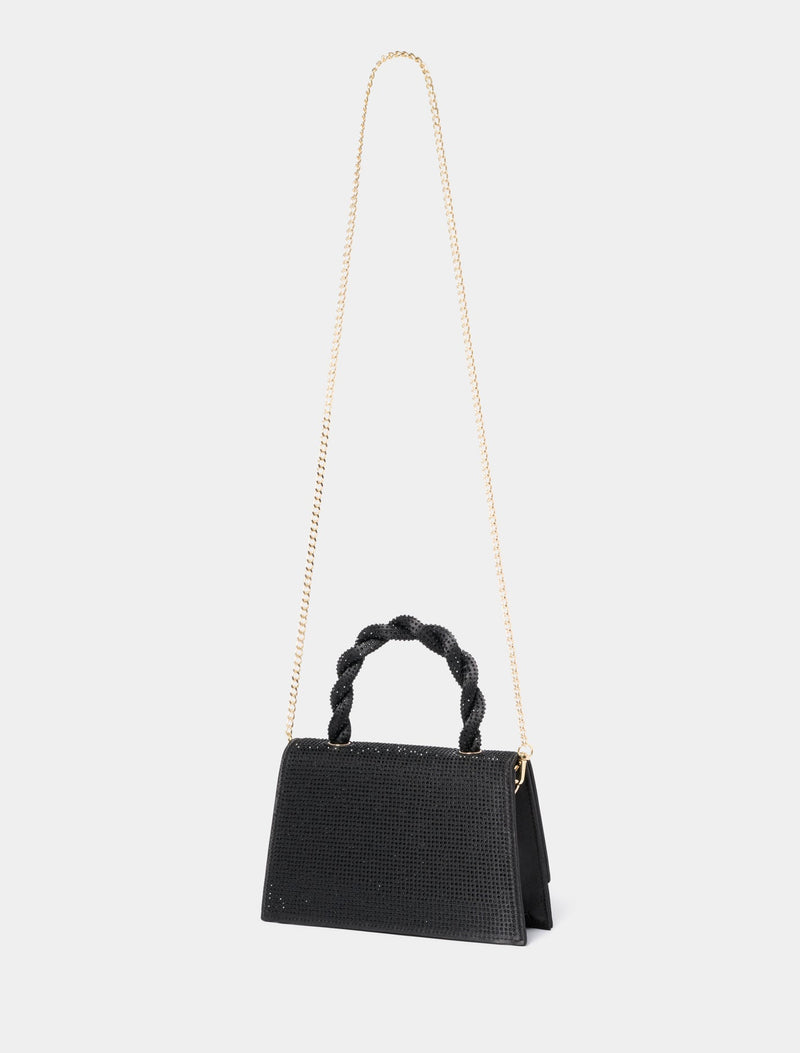 Sasha Sparkly Twist Top Handle Bag Forever New