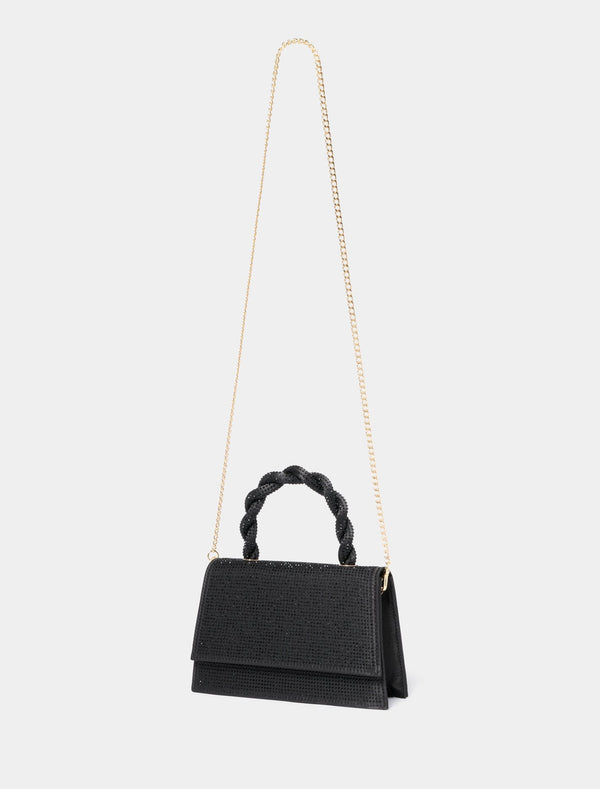 Sasha Sparkly Twist Top Handle Bag Forever New