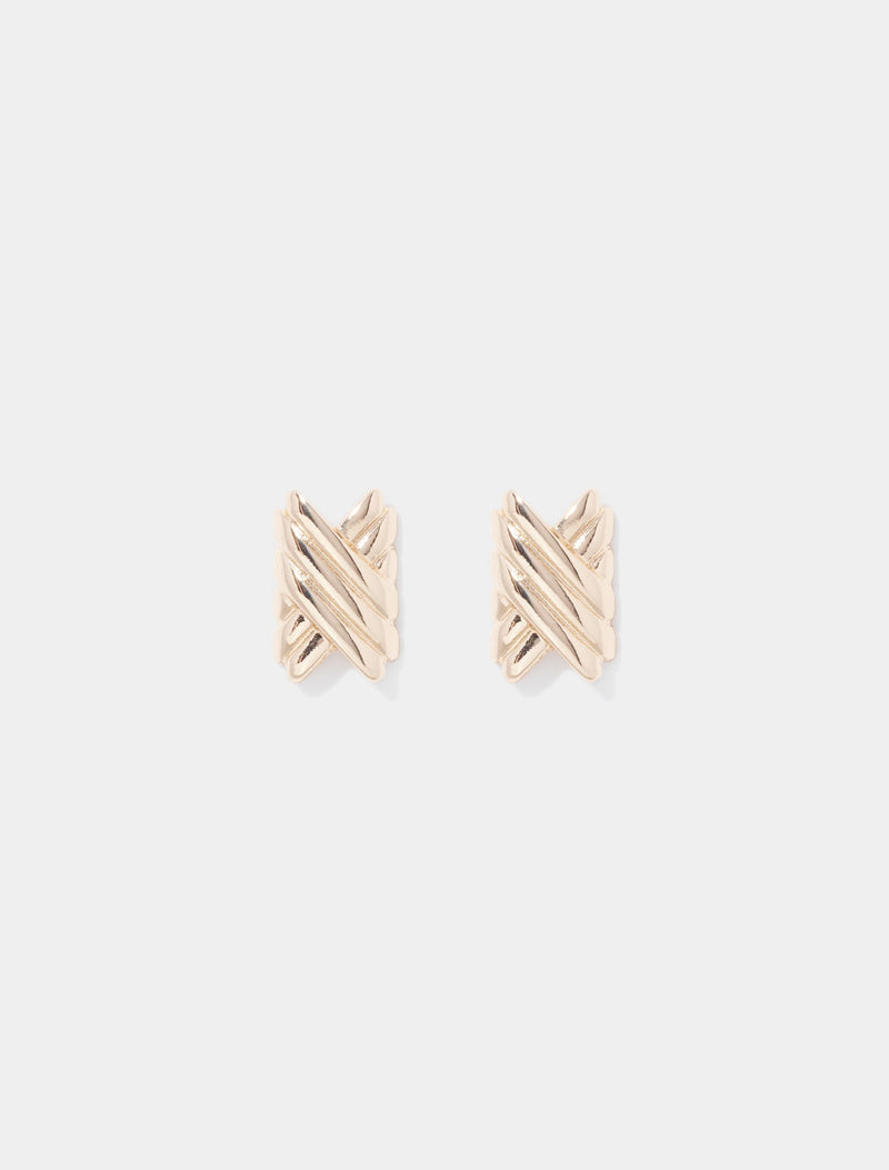 Signature Sonny Stud Earrings 0 Gold Forever New