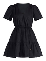 Hattie Short Sleeve Cotton Mini Dress Forever New