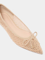 Tamara Pointy Toe Flat Pump Forever New