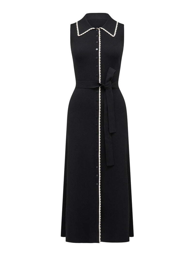 Raegan Petite Contrast Trim Midi Dress Forever New