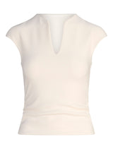 Montana V Neck Extended Shoulder Top Forever New