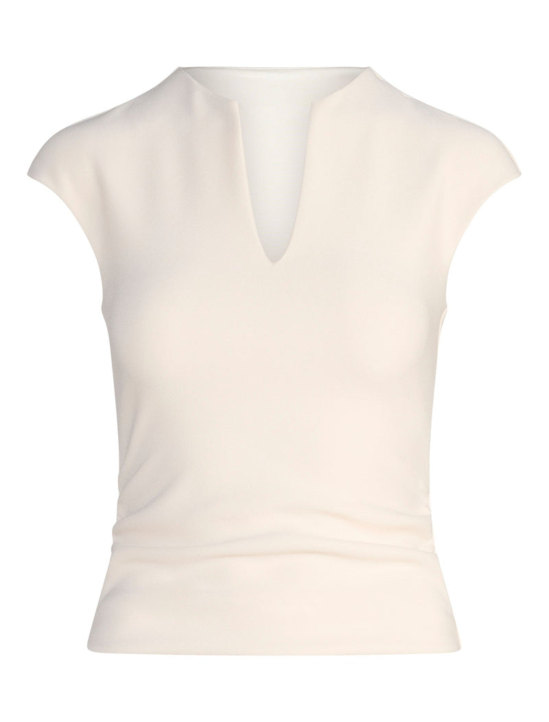 Montana V Neck Extended Shoulder Top Forever New