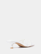 Saskia Crossover Strap Heeled Mule Forever New