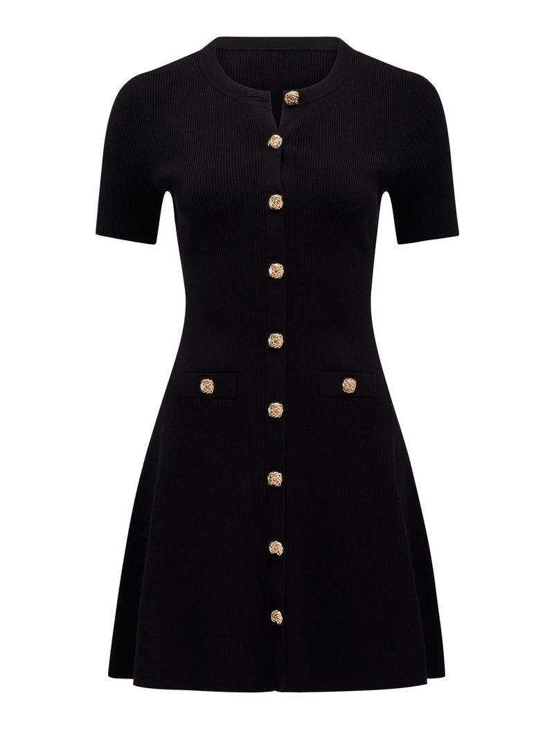 Mallory Knitted Mini Dress Forever New