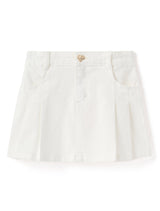 Davina Pleated Girls Denim Skirt Forever New