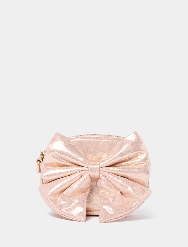 Zoella Girls Metallic Bow Bag Forever New