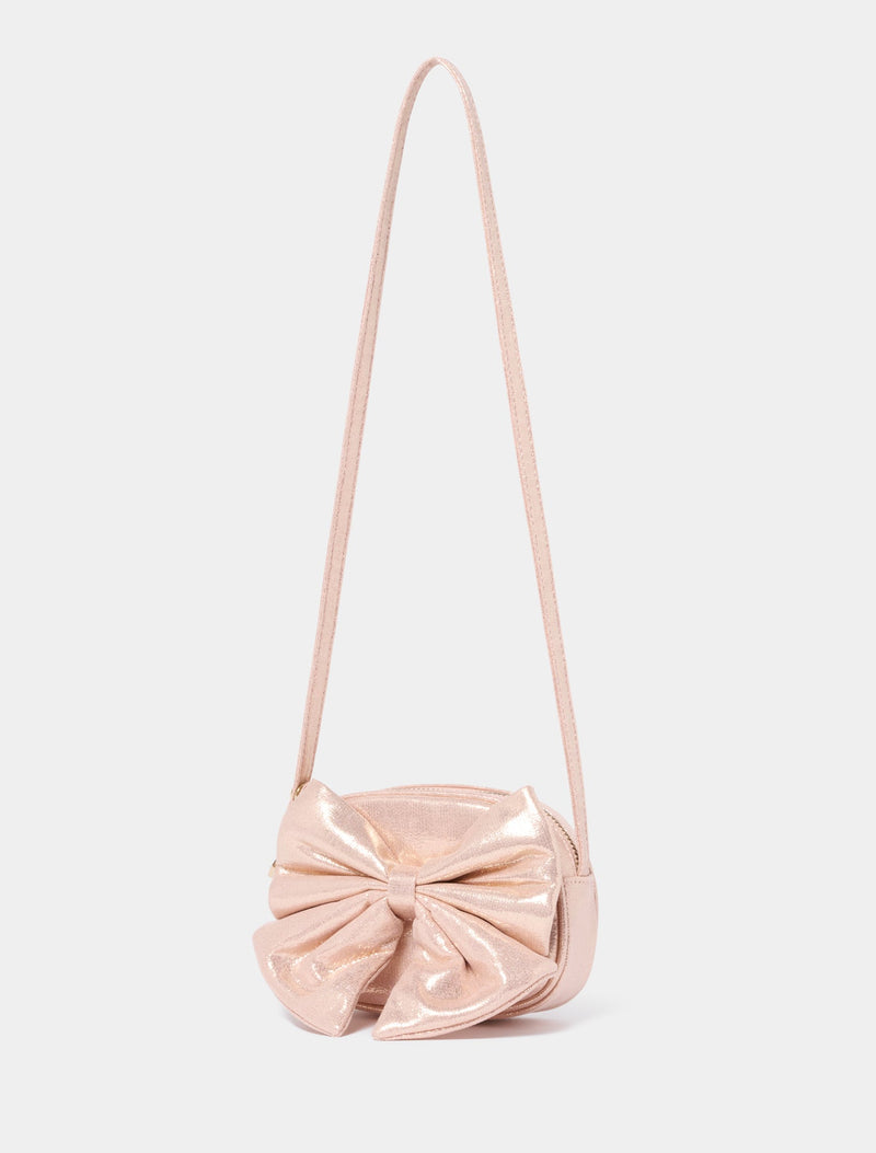 Zoella Girls Metallic Bow Bag Forever New