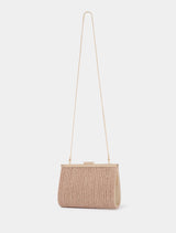 Amanda Sparkle Frame Clutch Forever New