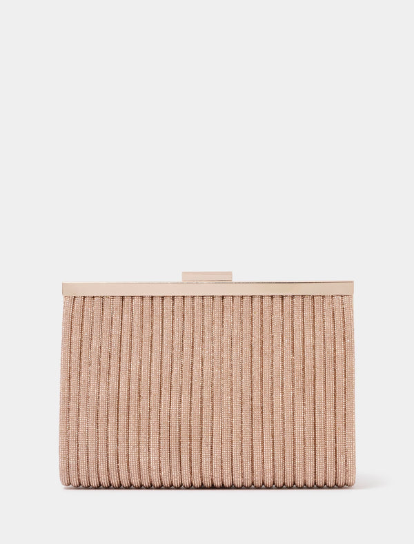 Amanda Sparkle Frame Clutch Forever New