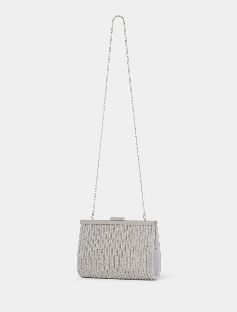 Amanda Sparkle Frame Clutch Forever New
